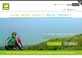 Radler Screenshot Homepage wikifolio.com