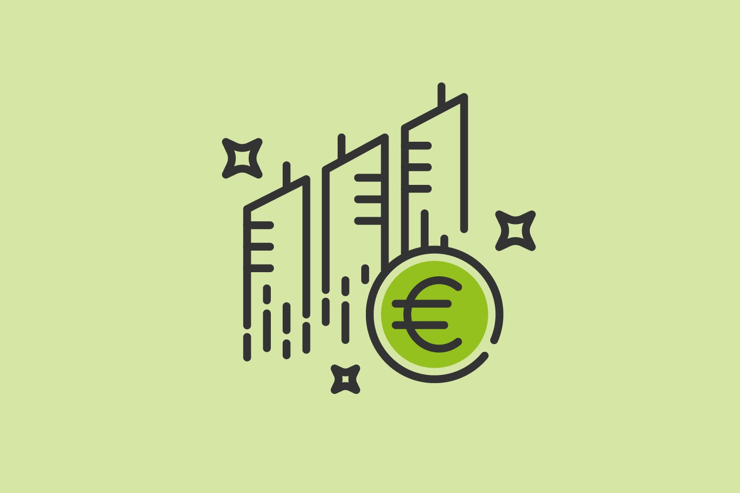 Dividenden Aktien, grün