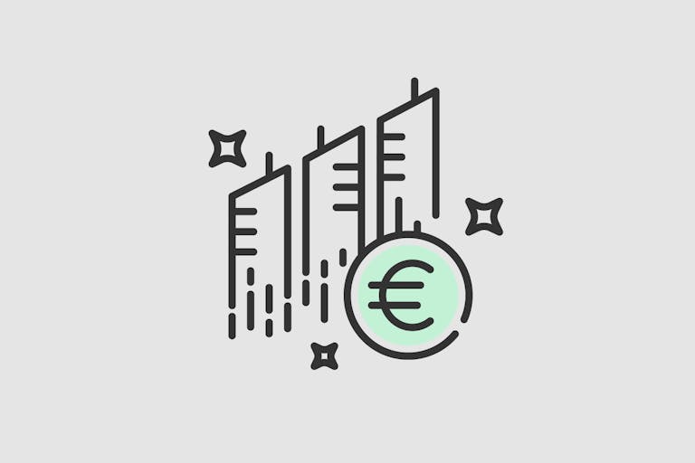 Dividenden Aktien, grau