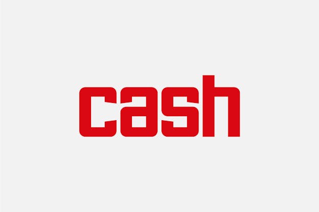 Logo Cash.ch grauer Hintergrund