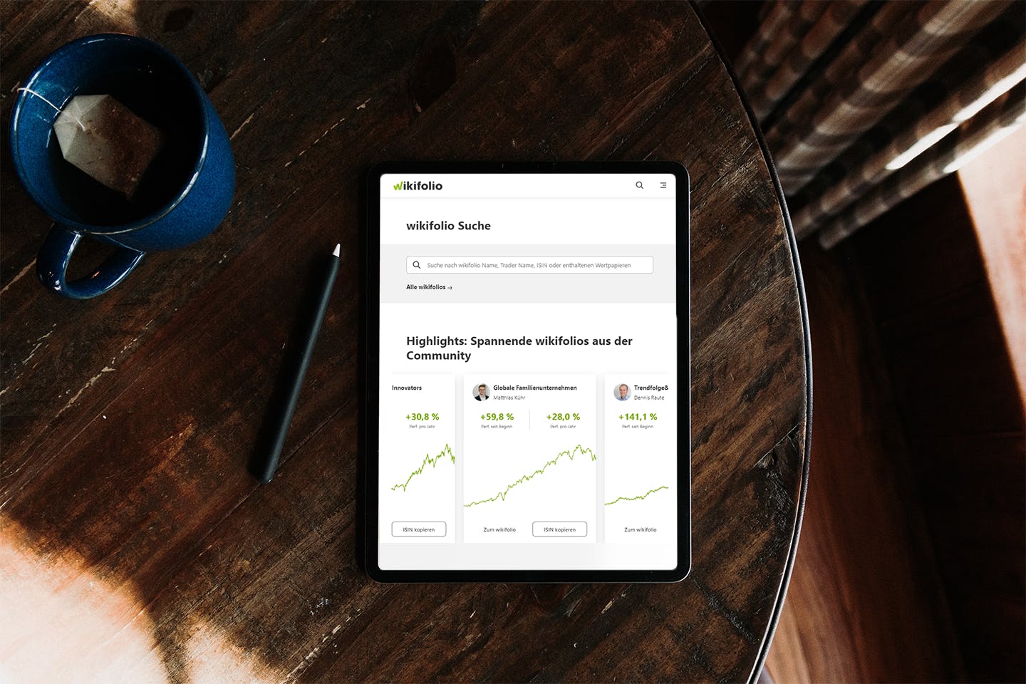 wikifolio suche tablet