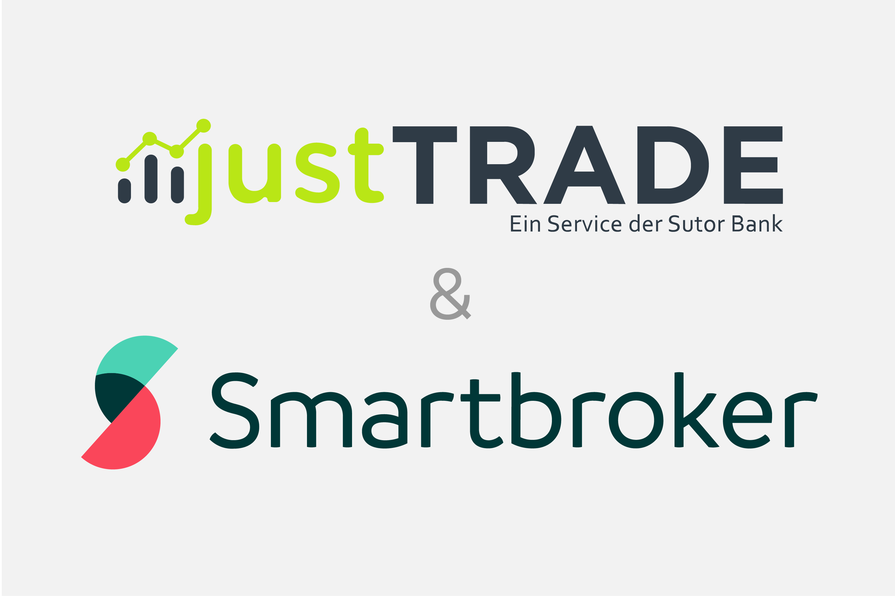 Logo von Smartbroker und justTrade