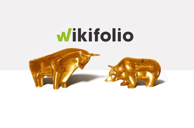 goldener-stier-und-bär-mit-wikifolio-schriftzug